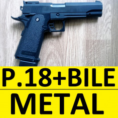 Pistol airsoft P18 P.18 Metal METALIC foto