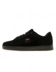 39.5_Adidasi originali unisex FILA_tenisi barbati_din piele_negru_in cutie foto