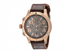 Ceas Nixon The 48-20 Chrono Leather | 100% original, import SUA, 10 zile lucratoare foto