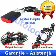 Tester Delphi DS150E + Cabluri turisme si camioane Autocom/Delphi foto