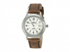 Ceas Timex EXPEDITION&amp;amp;#174; Full Size Brown Leather Field Watch | 100% original, import SUA, 10 zile lucratoare foto