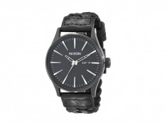 Ceas Nixon The Sentry Leather | 100% original, import SUA, 10 zile lucratoare foto