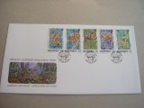 Guernsey 1989 fauna MI 465-469 FDC w05