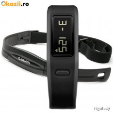 Ceas Fitness Garmin Vivofit plus Monitor pentru masurarea ritmului cardiac Black foto