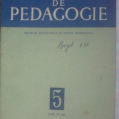 REVISTA DE PEDAGOGIE NR. 5/1960