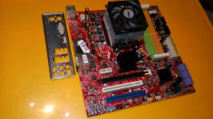 Placa De Baza MSI MS-7501 ver:3.1,Socket AM2- AM2+, 4xDDR2 Max 8Gb+Cooler foto