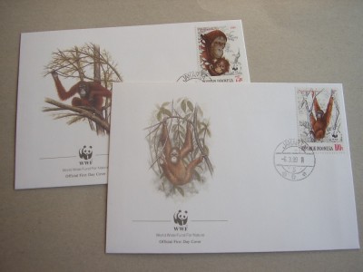 Indonezia 1989 fauna MI 1291-1294 FDC w05 foto