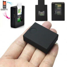 Microfon Ascuns Spy GSM Mini Wireless GSM Sim Card Spy 2 microfoane foto