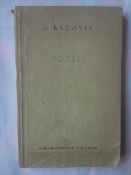 GEORGE BACOVIA - POEZII