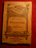 M.Sadoveanu - Povestiri de Sarbatoare -BPT Alcalay nr.234-235