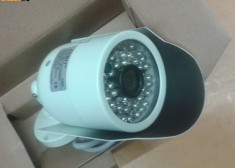 Camera video supraveghere exterior/interior color cu infrarosu din aluminiu foto