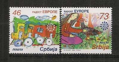 Serbia.2006 Concurs de desene &amp;quot;Prietenii Europei&amp;quot; MS.366 foto