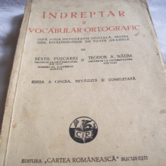 indreptar si vocabular ortografic-1945