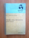 n3 Teoria relativitatii speciale - B. F. Rothenstein