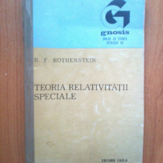 n3 Teoria relativitatii speciale - B. F. Rothenstein
