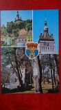 Vedere - Carte postala - Sighisoara, Circulata, Printata