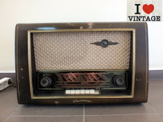 RADIO NORMENDE CARMEN 55-cu lampi,functional foto