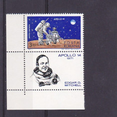 Romania ,Apollo 14 orice tip de vinieta,nr lista 762.