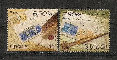 Serbia.2008 EUROPA-Scrisoarea MS.388 foto