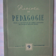 REVISTA DE PEDAGOGIE 9/1957 - SEPTEMBRIE 1957