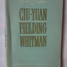 GEO BOGZA - CIU-YUAN FIELDING WHITMAN