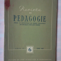 REVISTA DE PEDAGOGIE 6/1957 - IUNIE 1957