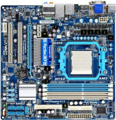 Kit PC Gigabyte GA-MA78LMT-US2H+AMD Phenom IIx4 965 3.40GHz AM3+4GBRam DDR3 1333 foto