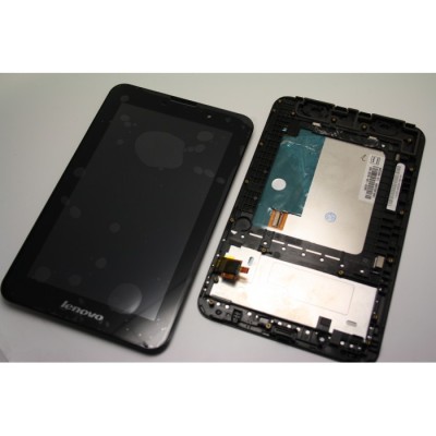 Display touchscreen lcd Lenovo A3000 negru foto