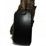 Husa Vodafone 875 Smart Mini piele ecologica neagra, Negru, Alt model telefon Vodafone