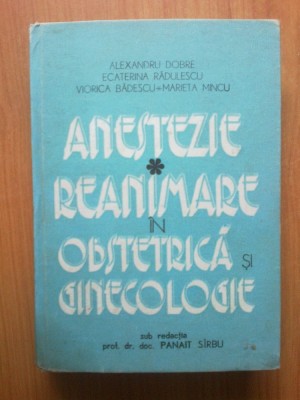 h0 Anestezie - Reanimare in obstetrica si ginecologie foto