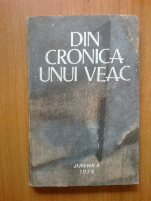 h0 Din cronica unui veac - Documente inedite (1850-1950)