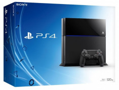 Consola Sony PlayStation 4, PS4, 500 GB, Neagra, Noua ***sigilata*** foto