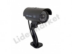 Camera de supraveghere falsa cu led - aspect foarte realist foto