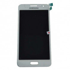 Display Cu Touchscreen Samsung SM-A300F Original Alb foto