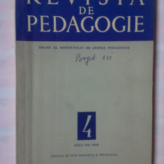 REVISTA DE PEDAGOGIE 4/1959