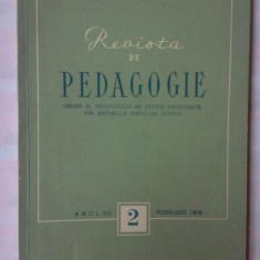 REVISTA DE PEDAGOGIE 2/1958 - FEBRUARIE 1958