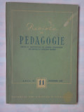 REVISTA DE PEDAGOGIE 11/1957 - NOIEMBRIE 1957