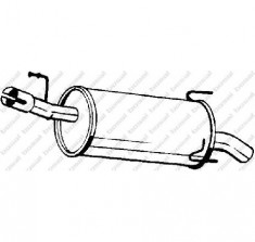 Toba esapament finala OPEL MERIVA PRODUCATOR BOSAL 185 971 foto