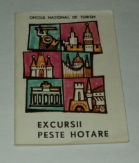 Brosura ONT ghid turistic pliant China Bulgaria RDG URSS Polonia U.R.S.S. R.D.G. foto