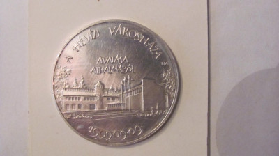 CY - Medalie Ungaria Inaugurarea Primariei &amp;amp; Sfintirea Bisericii Catolice Heviz foto