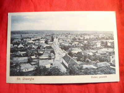 Ilustrata Sf.Gheorghe - Vedere Generala 1931 -Ed.Cultura Romaneasca -Nestorescu foto