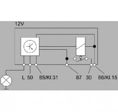 unitate de control bujii incandescente FIAT STRADA II 138A PRODUCATOR HELLA 4RV 008 188 111 foto