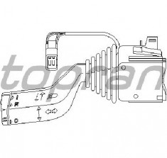 Bloc lumini de control OPEL ASTRA G hatchback F48 F08 PRODUCATOR TOPRAN 206 683 foto