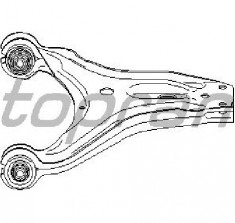 Brat suspensie roata AUDI 80 8C B4 PRODUCATOR TOPRAN 104 379 foto