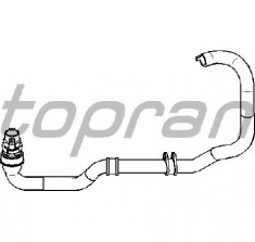 Furtun radiator CITRO? BERLINGO caroserie M PRODUCATOR TOPRAN 722 271 foto