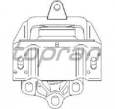 Suport motor VW GOLF Mk IV 1J1 PRODUCATOR TOPRAN 110 760 foto