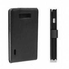 Husa Flip Cover LG L7 P700 neagra