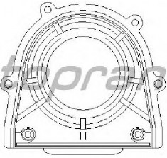 Simering arbore cotit FORD MONDEO IV Turnier PRODUCATOR TOPRAN 302 552 foto