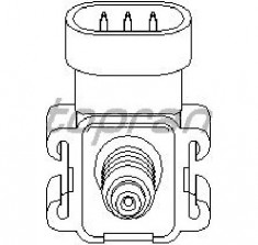 Senzor presiune galerie admisie OPEL ASTRA G hatchback F48 F08 PRODUCATOR TOPRAN 207 425 foto