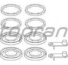 Set reparatie etrier VW TOUAREG 7P5 PRODUCATOR TOPRAN 114 029 foto